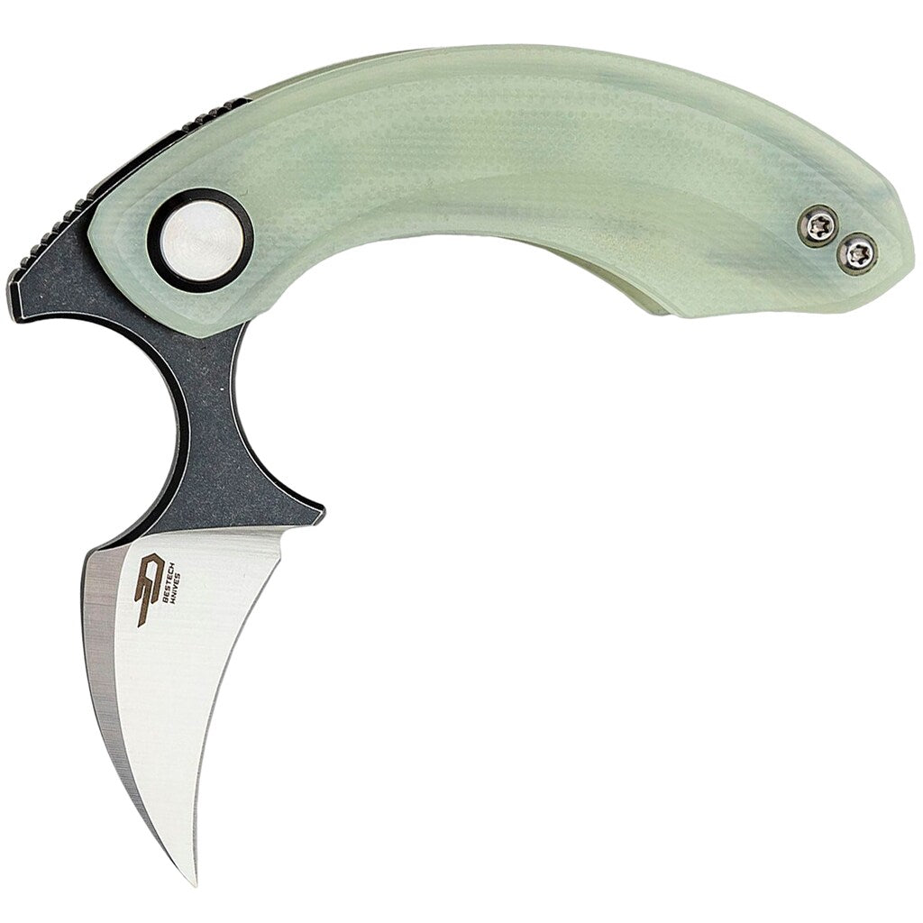 Nóż składany Bestech Knives Strelit - Two-Tone/Jade G10