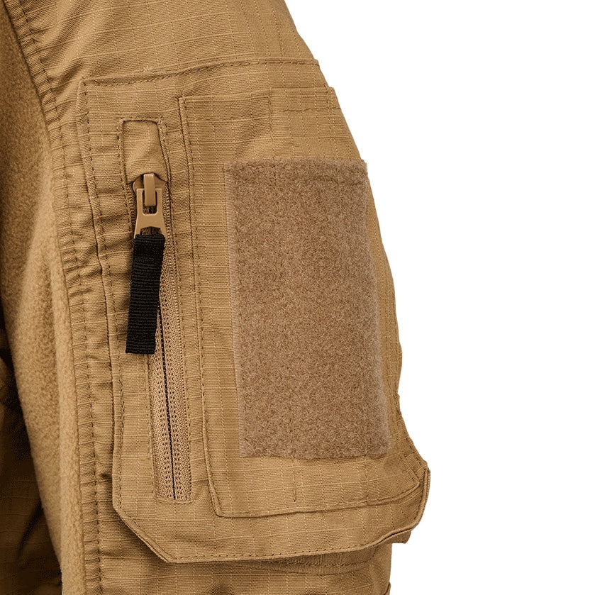 Polar Brandit Fleecejacket Ripstop - Coyote