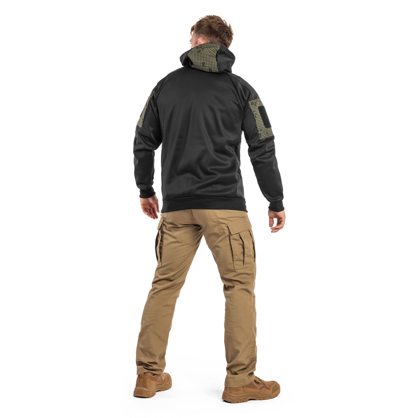 Bluza Helikon Rogue Hoodie - Black/Desert Night Camo