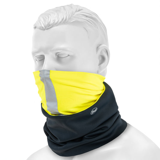 Chusta ochronna Buff Safety Windproof Reflective - Yellow Fluor