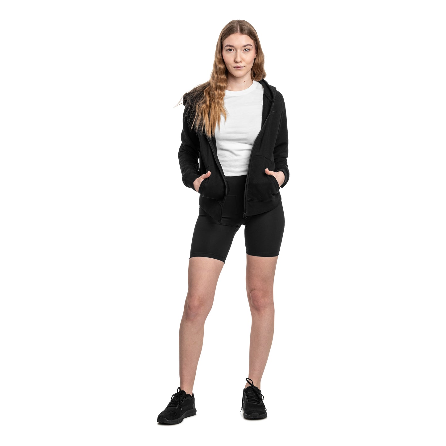 Szorty damskie 4F FNK F019 - Czarne