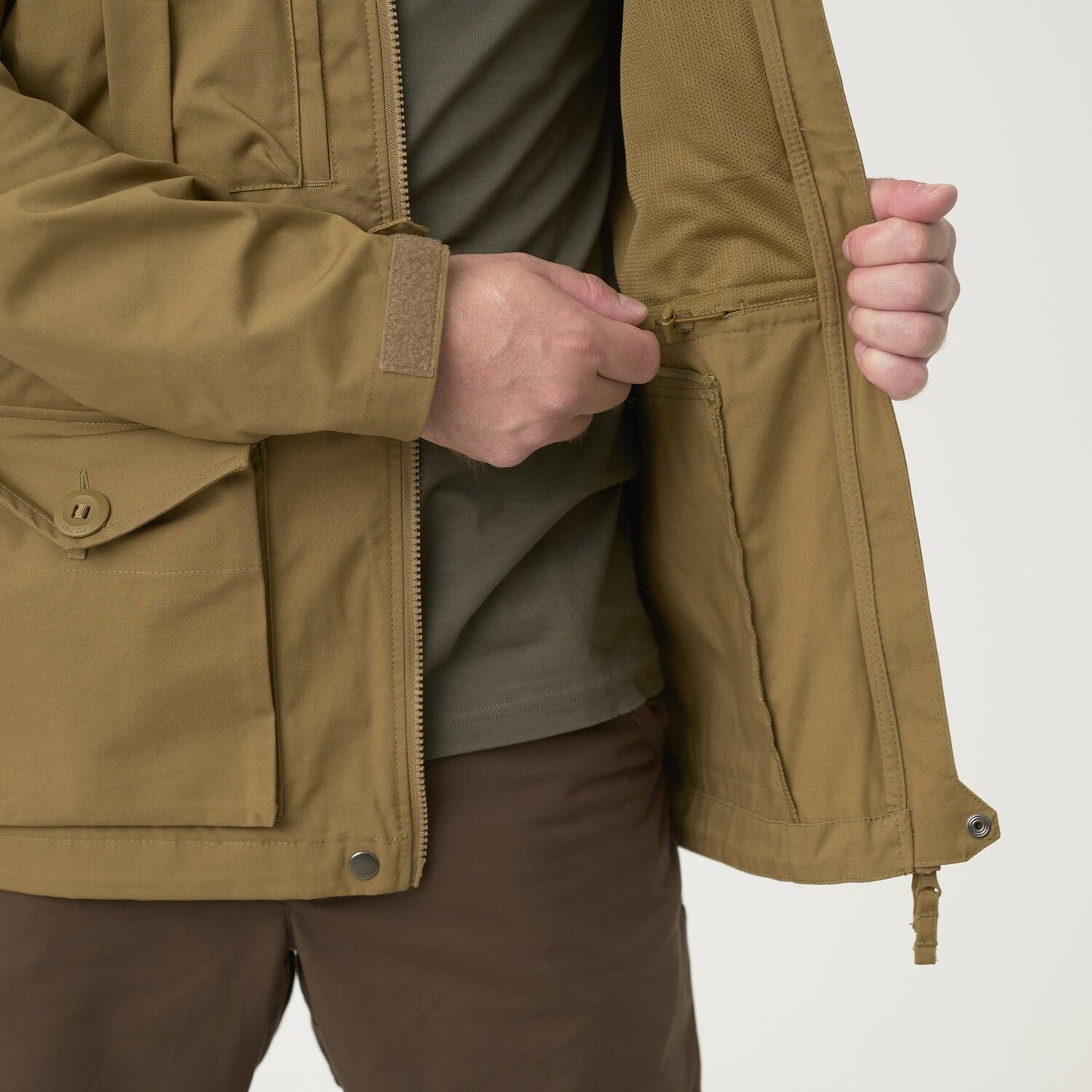Kurtka Helikon SAS Smock Duracanvas - Coyote