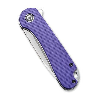 Nóż składany Civivi D2 Elementum Flipper C907V - Satin/Purple G10