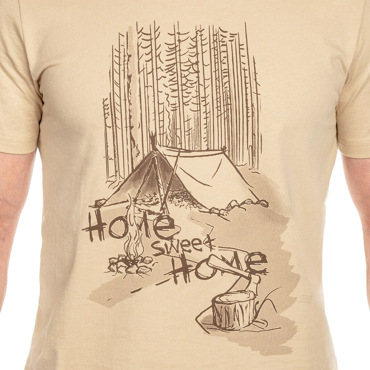 Koszulka T-shirt Helikon Home Sweet Home - Khaki