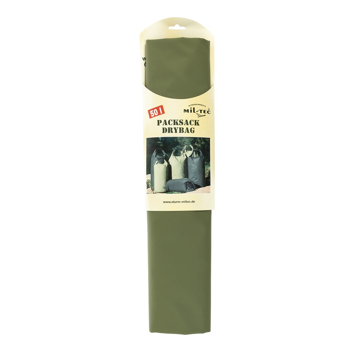 Worek wodoodporny Mil-Tec Drybag 50 l - Olive