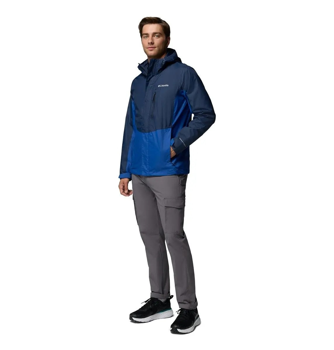 Kurtka Columbia Pouring Adventure III - Collegiate Navy/Mountain Blue
