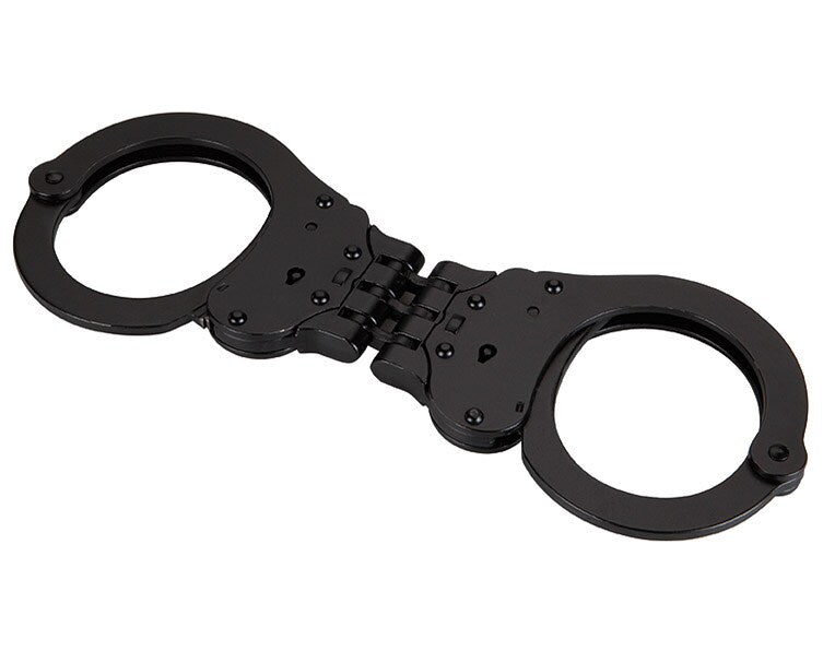 Kajdanki zawiasowe Alcyon Hinge Steel czarne