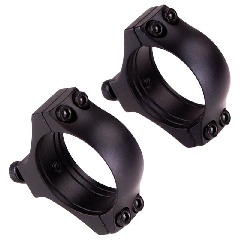 Obejmy montażowe Łuszczek do lunet 24,5 mm H12 - Black