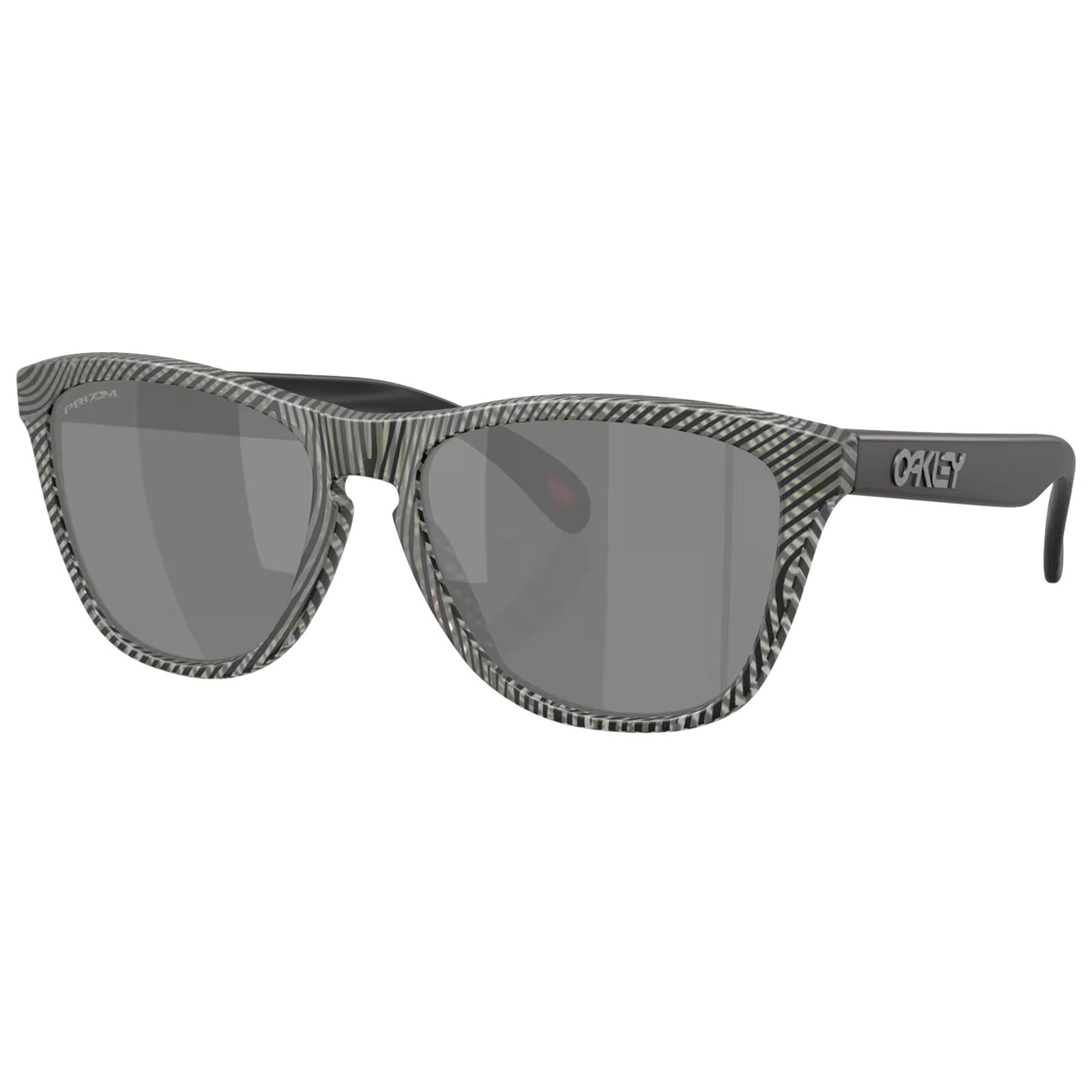 Okulary przeciwsłoneczne Oakley Frogskins - Matte Grey Ink Fingerprint/Prizm Black