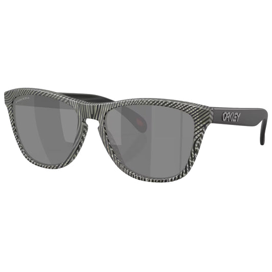 Okulary przeciwsłoneczne Oakley Frogskins - Matte Grey Ink Fingerprint/Prizm Black