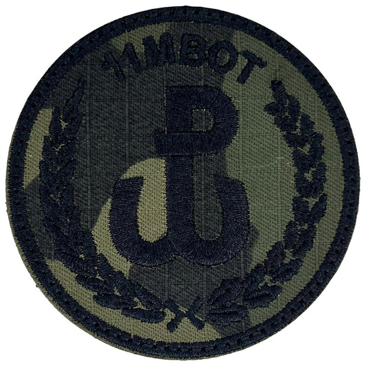 Emblemat polowy 11 Małopolskiej Brygady Obrony Terytorialnej 70 x 70 mm - wz.93 Pantera PL Woodland