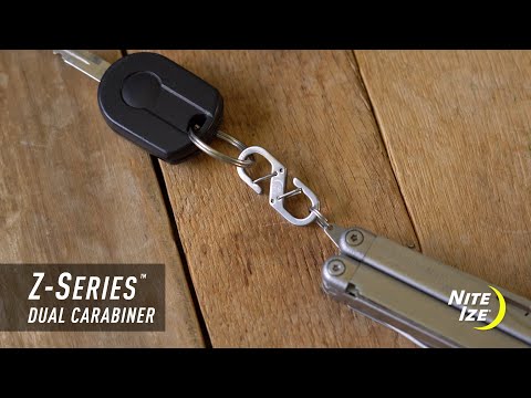 Karabińczyk Nite Ize Z-Series #1 - 2 sztuki - Steel