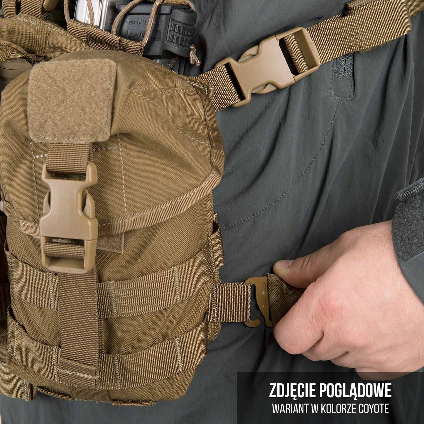 Kamizelka taktyczna Helikon Guardian Chest Rig - Adaptive Green