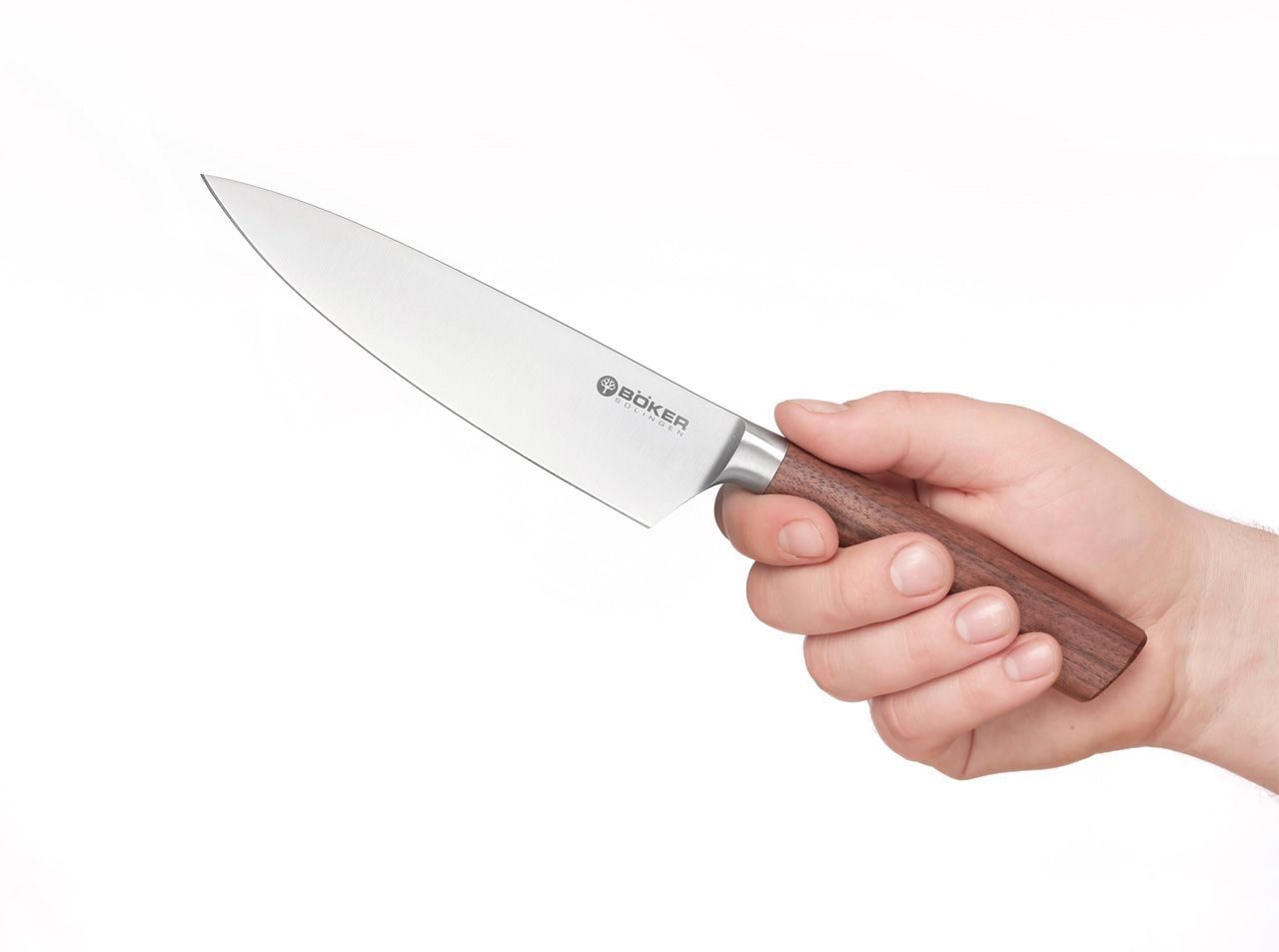 Nóż kuchenny Boker Solingen Core Walnut 16 cm