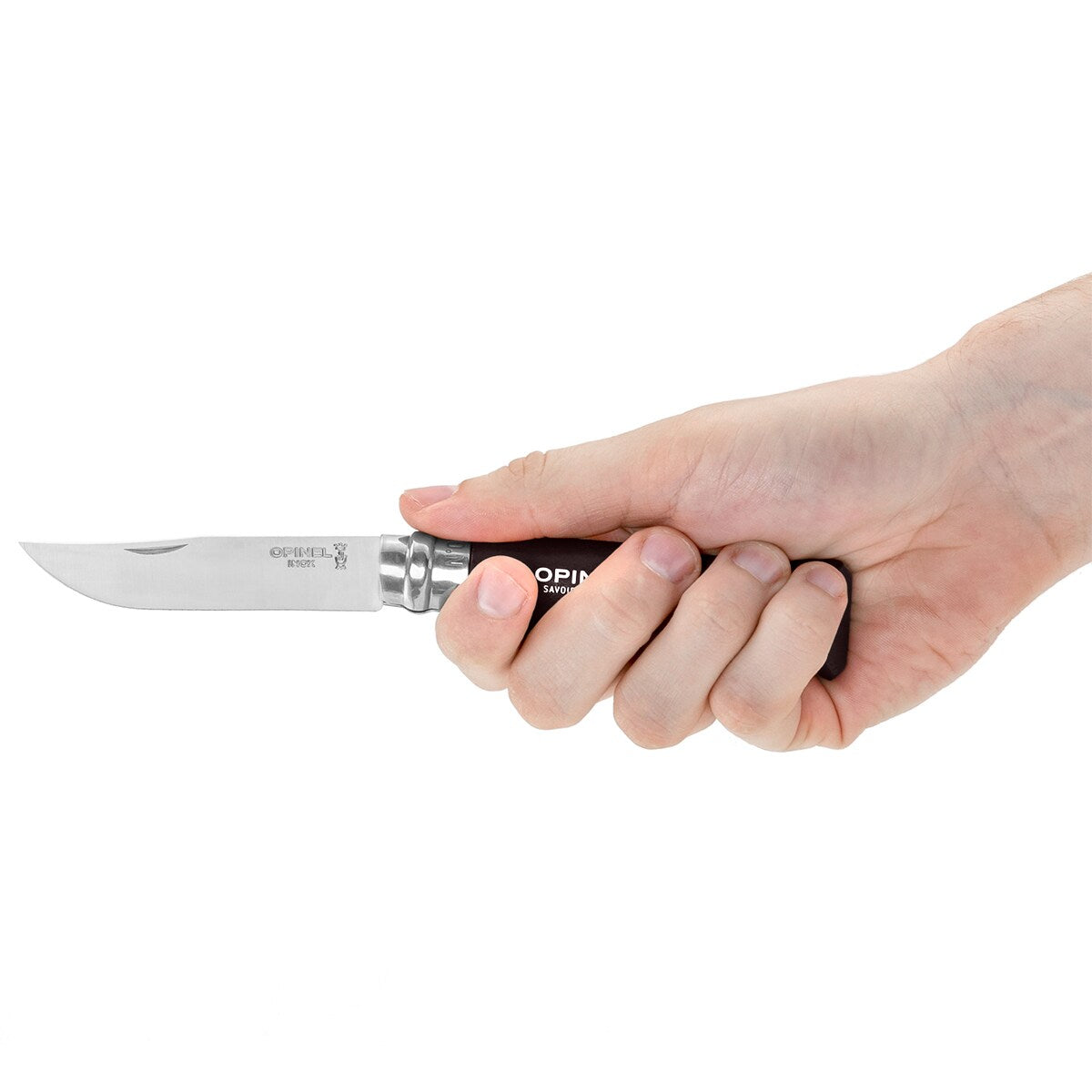 Nóż składany Opinel No.8 Colorama Inox - Brown