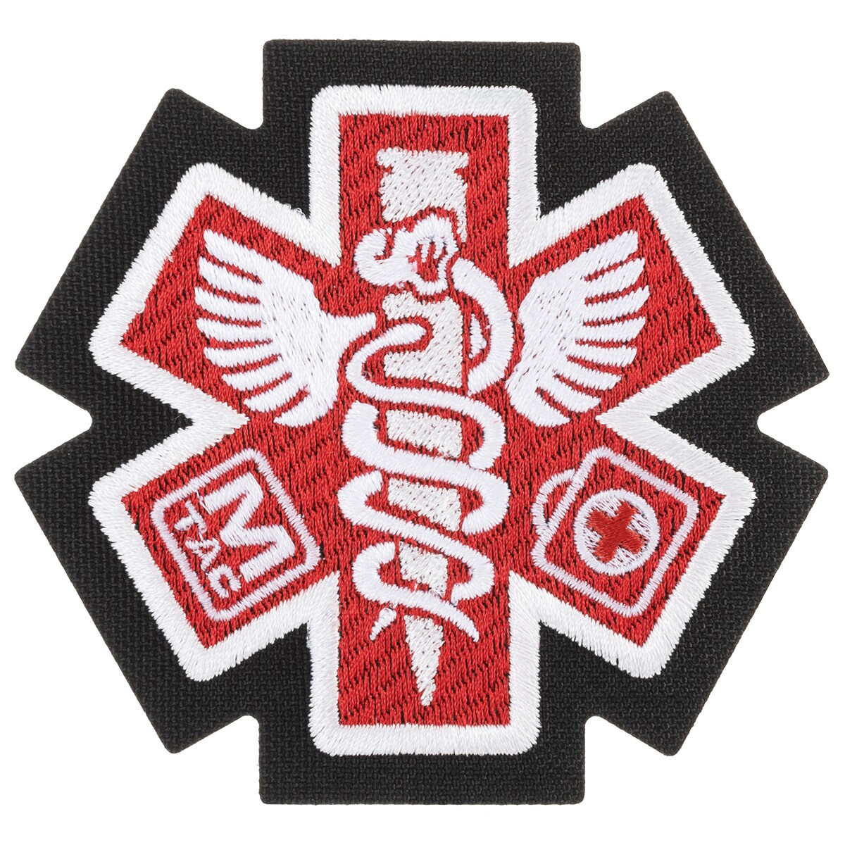 Naszywka M-Tac Paramedic (Haft) - Black