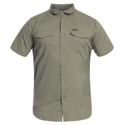 Koszula Columbia Utilizer II Solid Short Sleeve - Stone Green