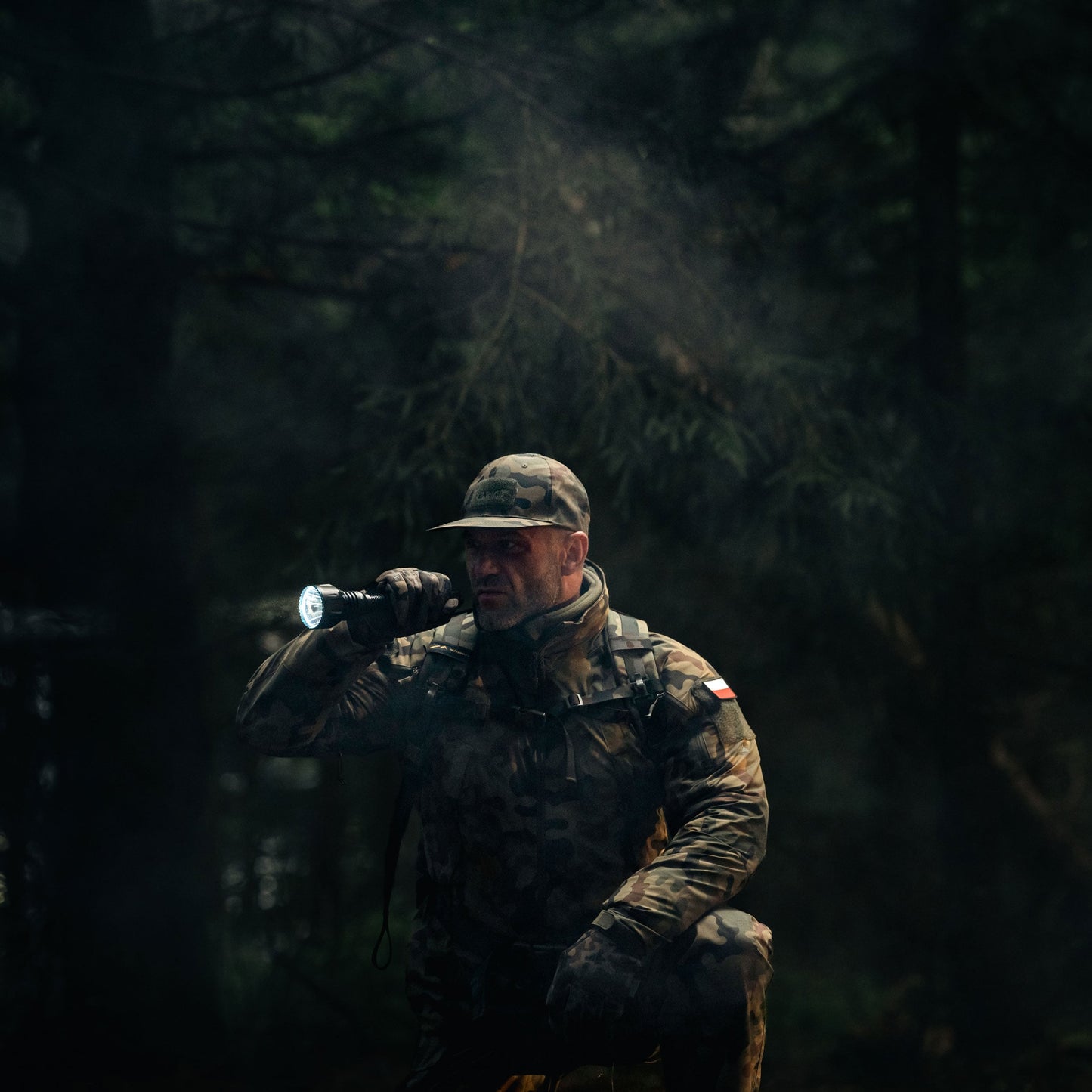 Kurtka Helikon Trooper StormStretch Softshell MK2 - wz.93 Pantera PL Woodland