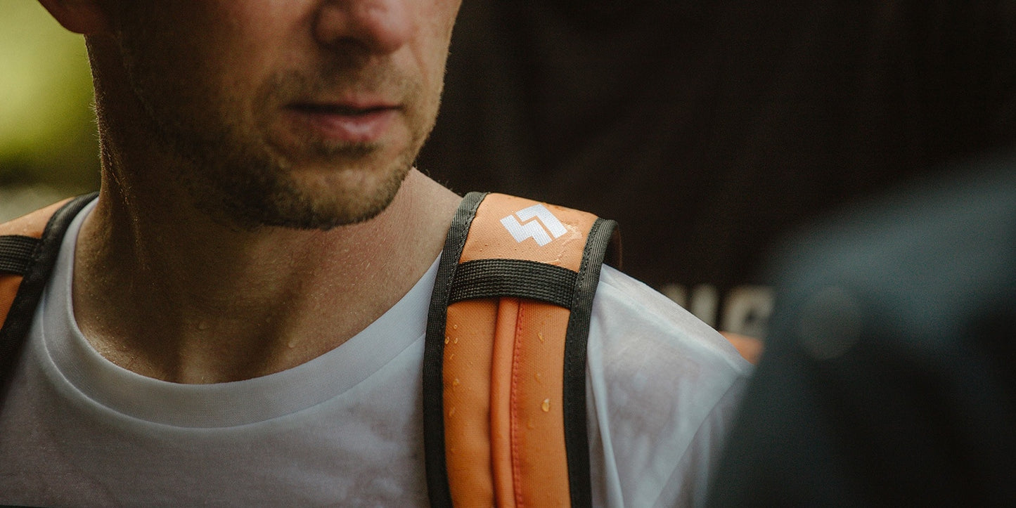 Plecak wodoodporny Alpinus Kayak 28 l - Pomarańczowy