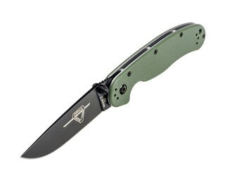 Nóż składany Ontario Rat 2 Folder D2 - OD Green