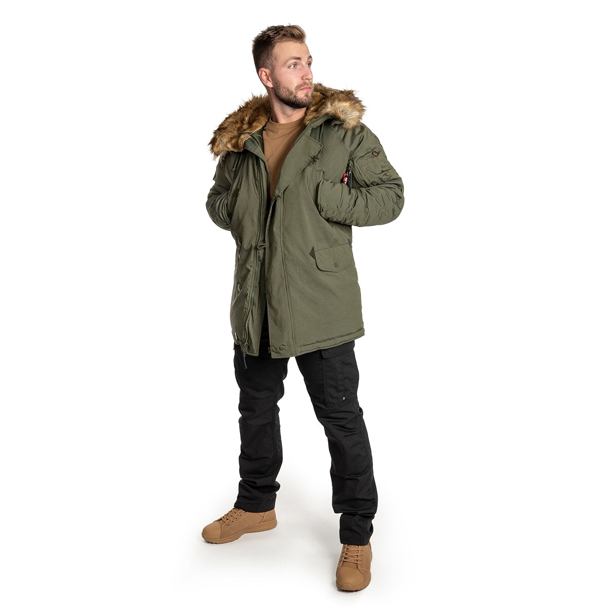 Kurtka Alpha Industries Explorer - Dark Green