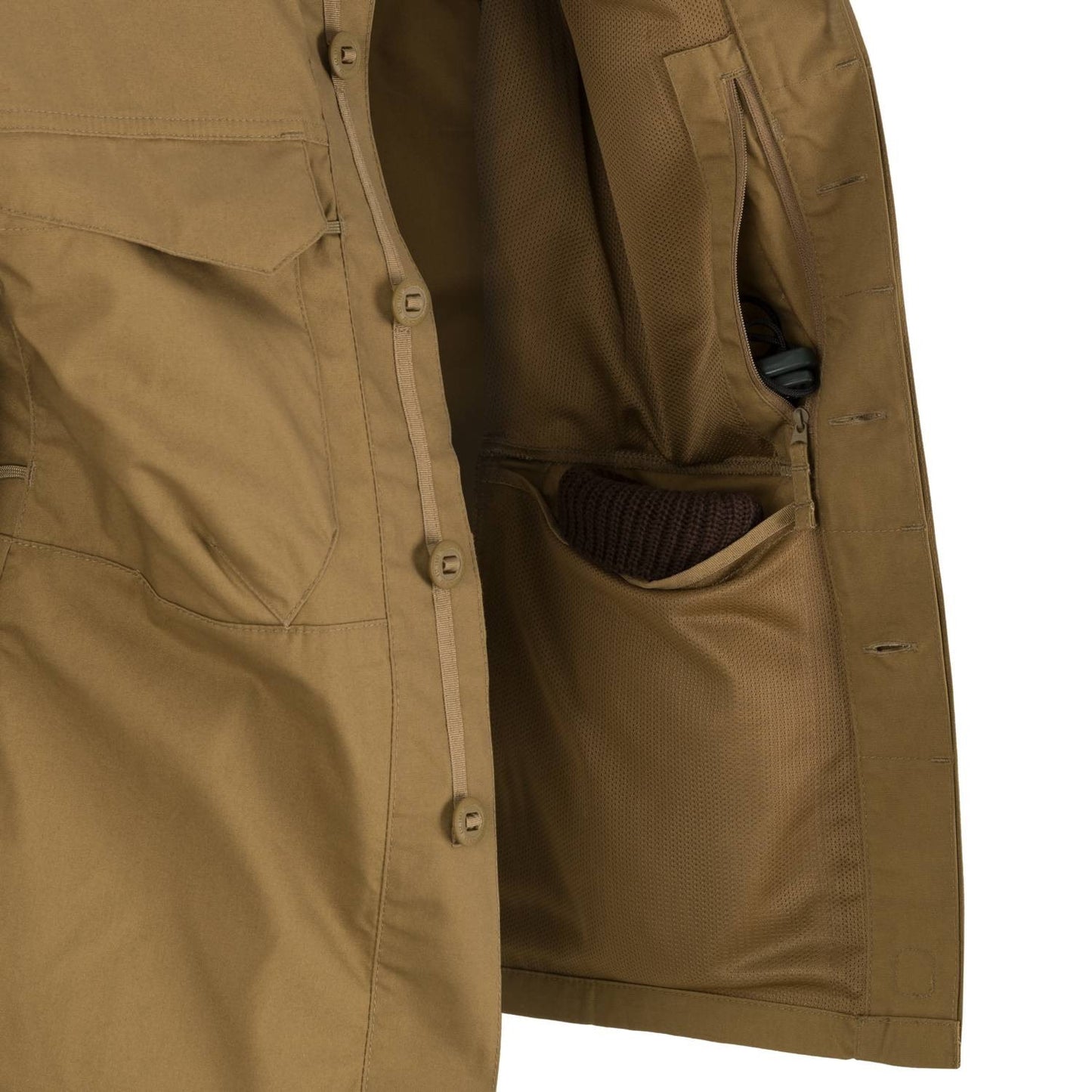 Koszula Helikon Woodsman - Coyote/Taiga Green
