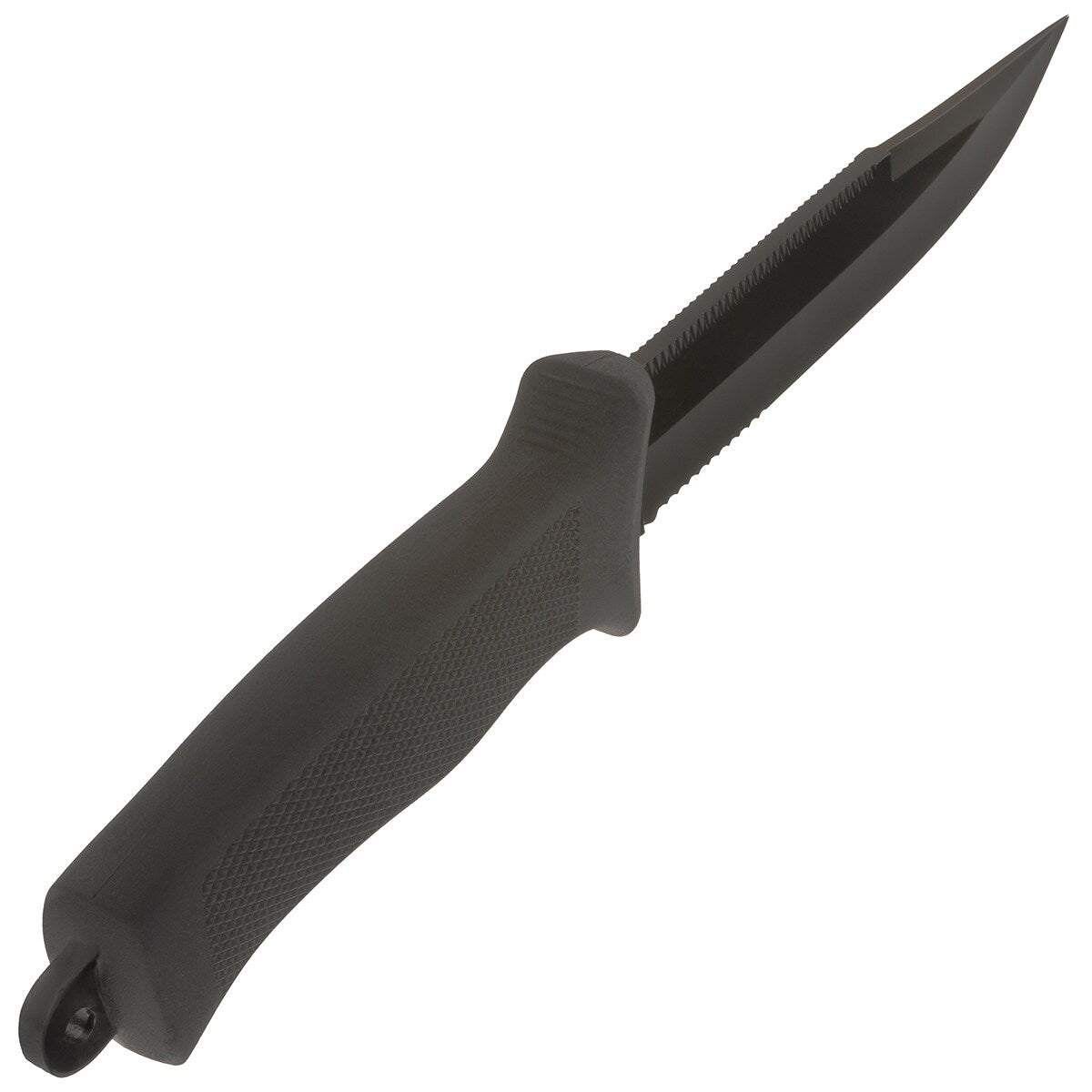 Nóż Mil-Tec Combat Knife Rubber Handle - Black