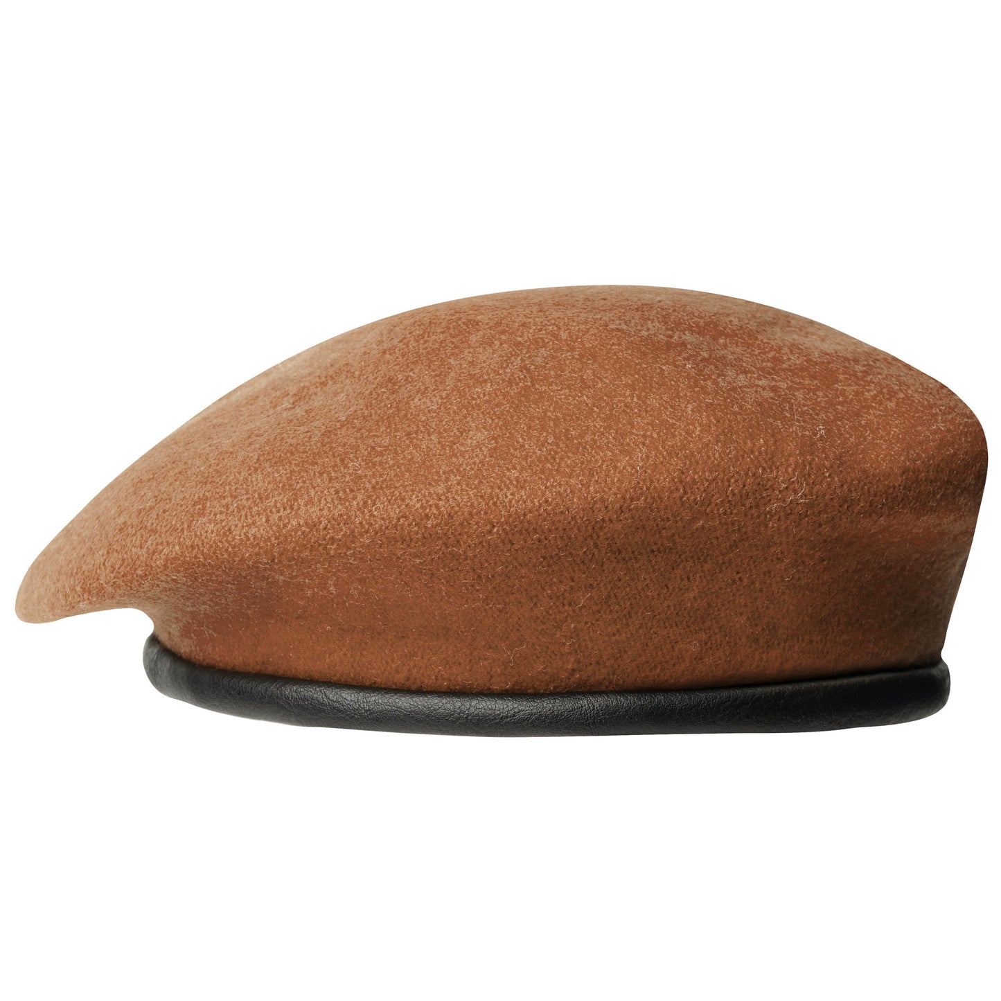 Beret BB-TEX tłoczony - Brązowy