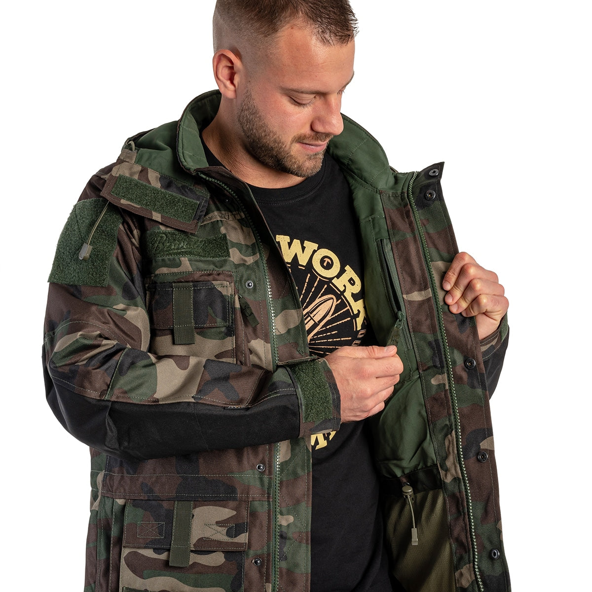 Kurtka Brandit Performance Outdoor Jacket - Woodland