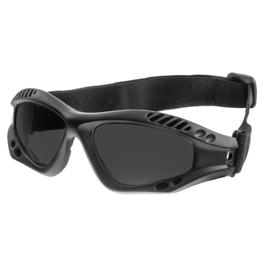Gogle taktyczne Mil-Tec Commando Goggles Air Pro Smoke Black