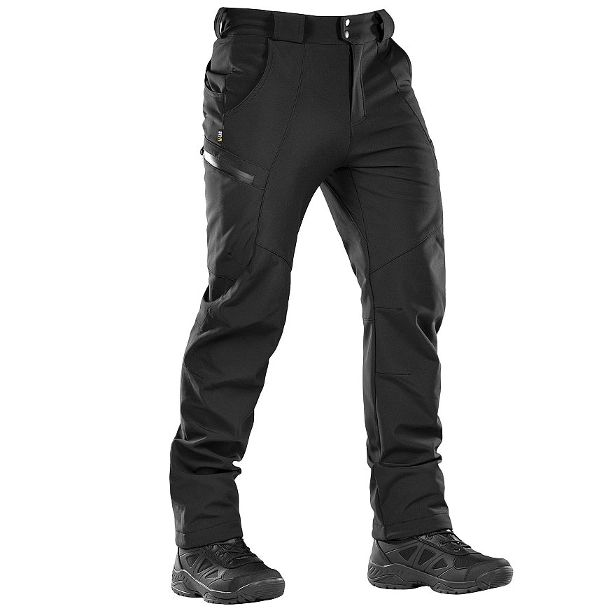 Spodnie M-Tac Softshell Winter - Black