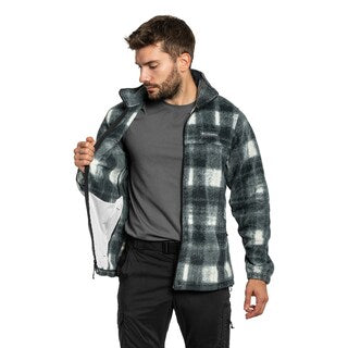 Polar Columbia Steens Mountain Printed Jacket - Chalk Omblur
