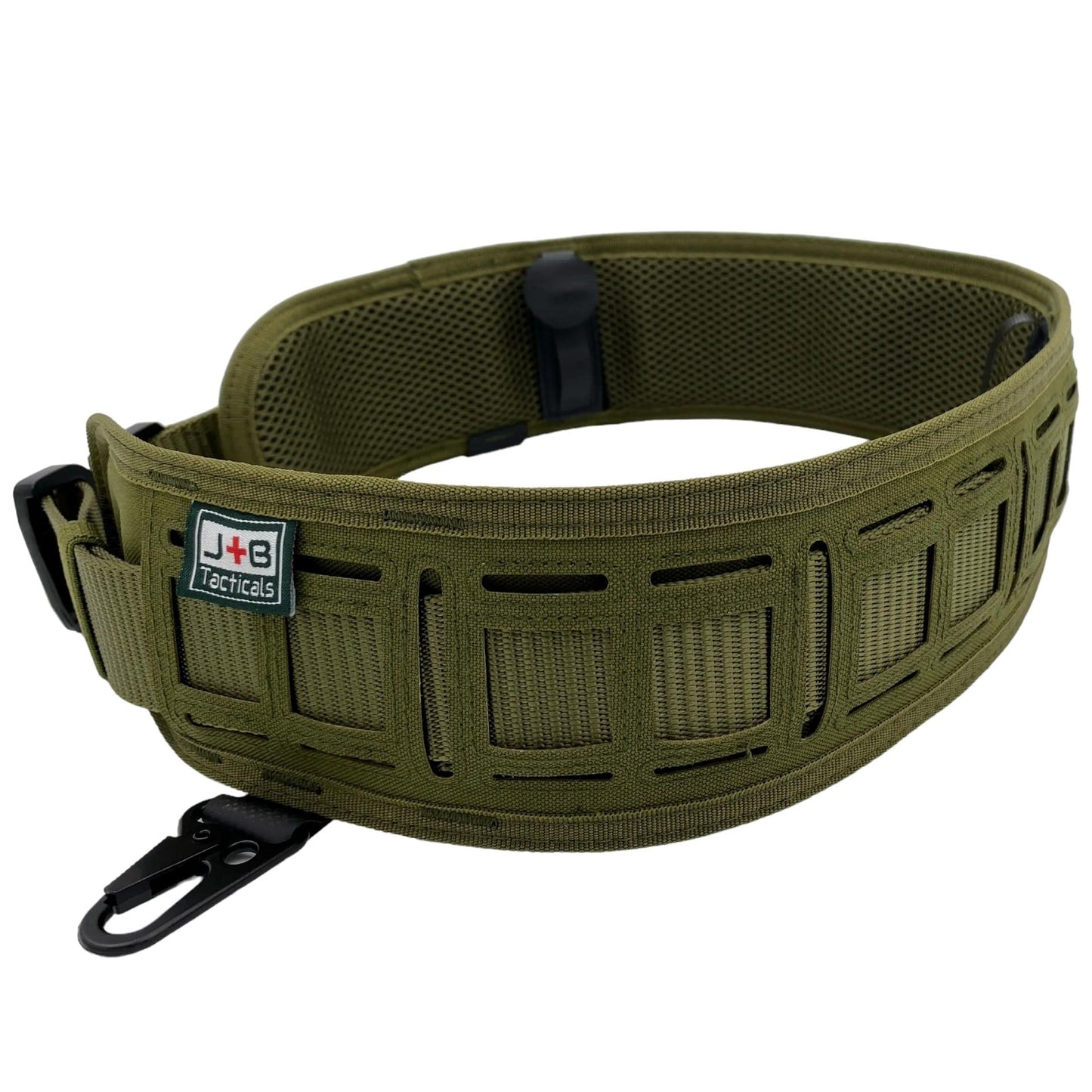 Pas taktyczny JB Tacticals MOLLE Laser Cut - Green
