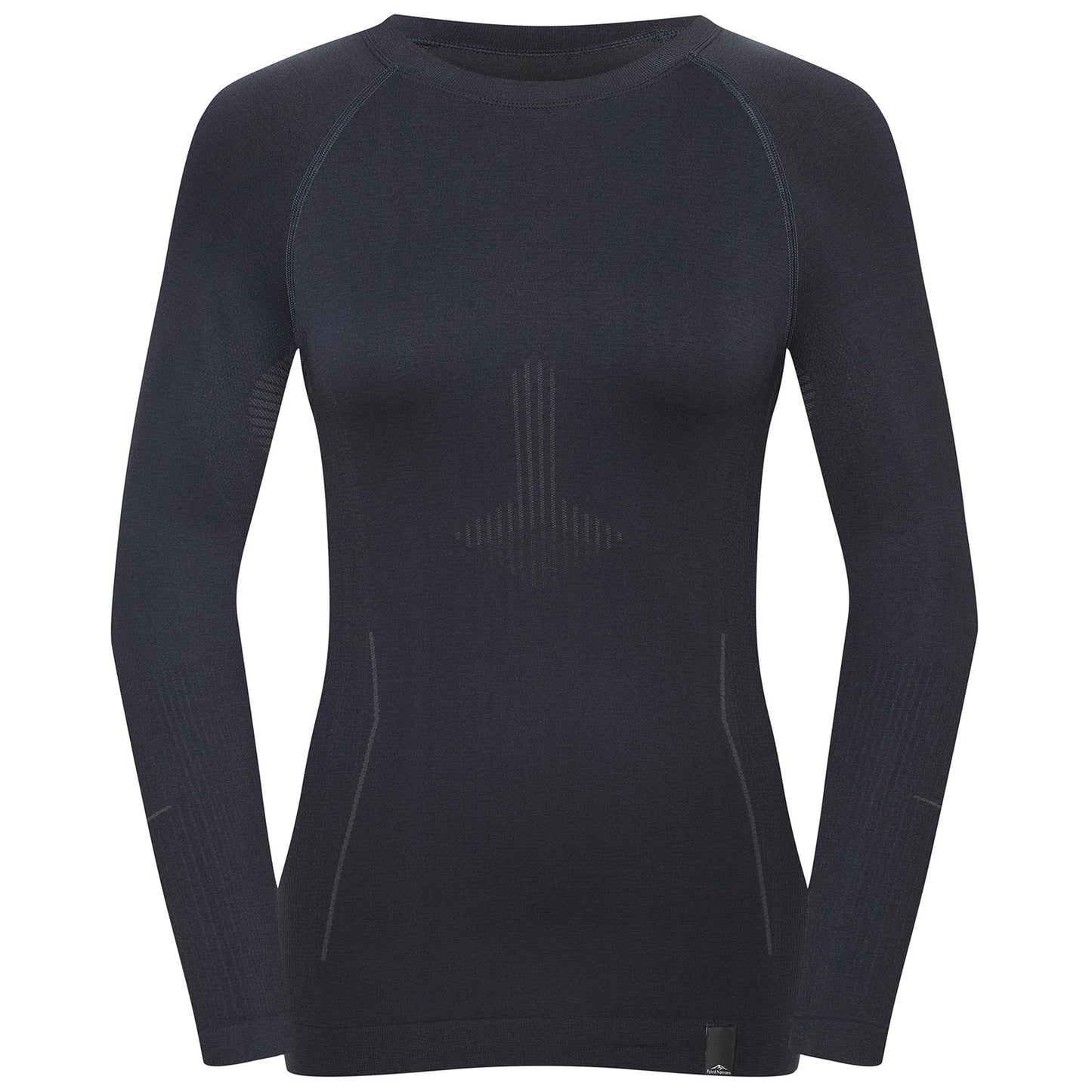 Koszulka termoaktywna damska Fjord Nansen RIFFE Longsleeve - Rocky Grey