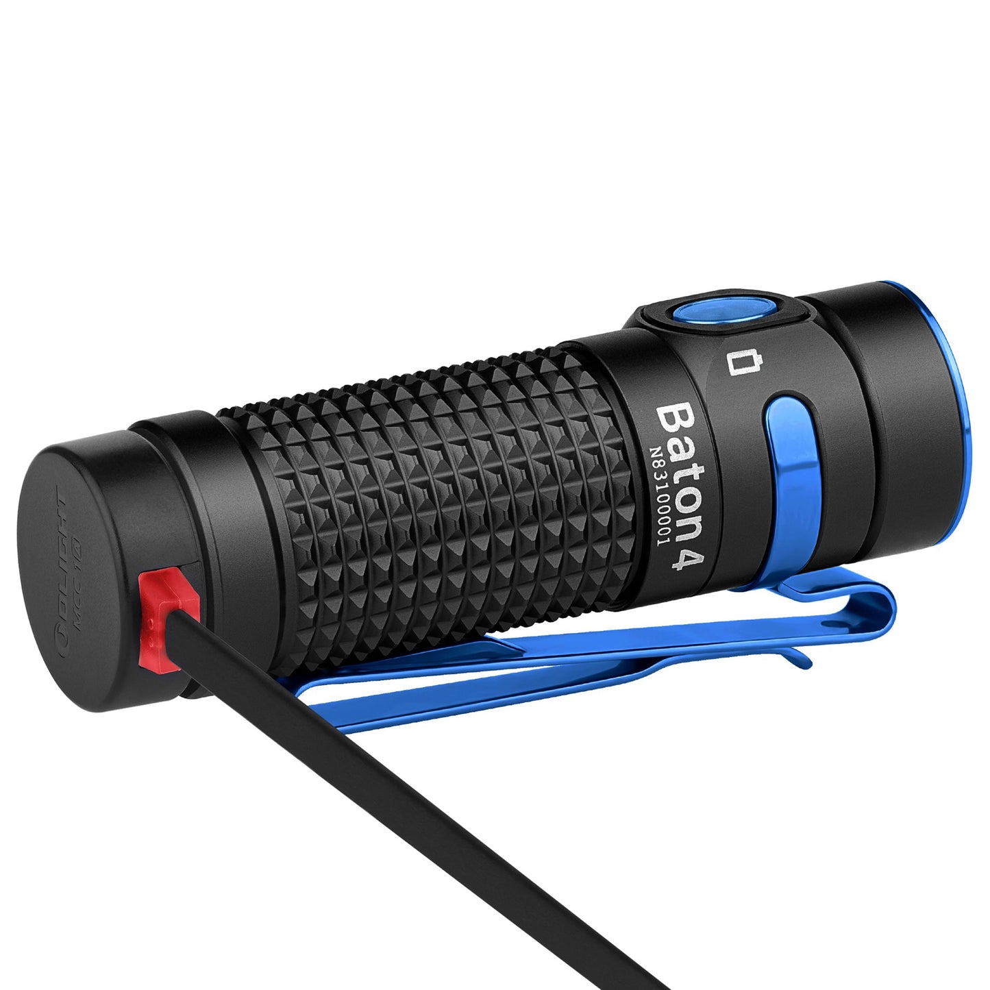 Latarka akumulatorowa Olight Baton 4 Black - 1300 lumenów