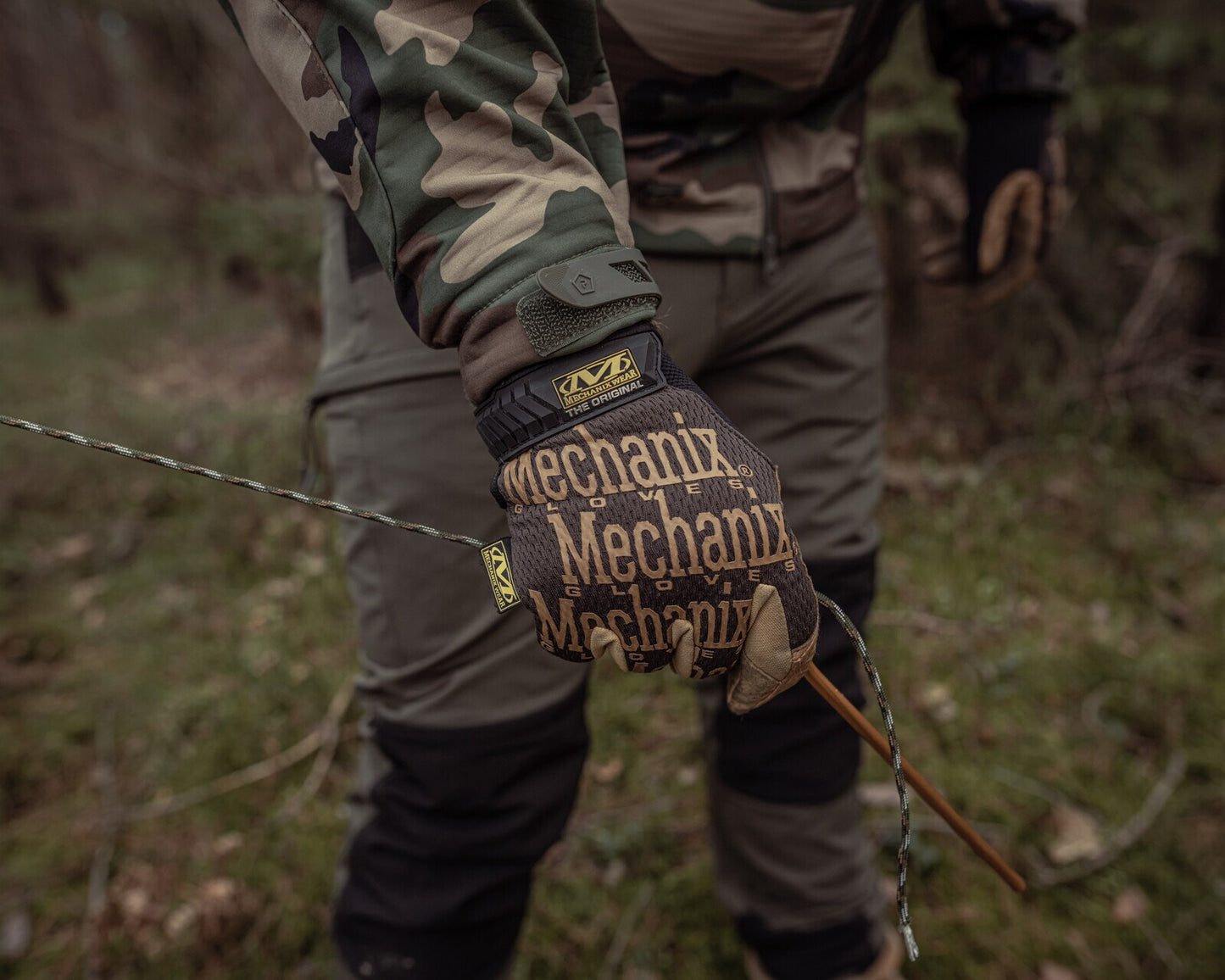 Linka Paracord Badger Outdoor 10 m - Woodland
