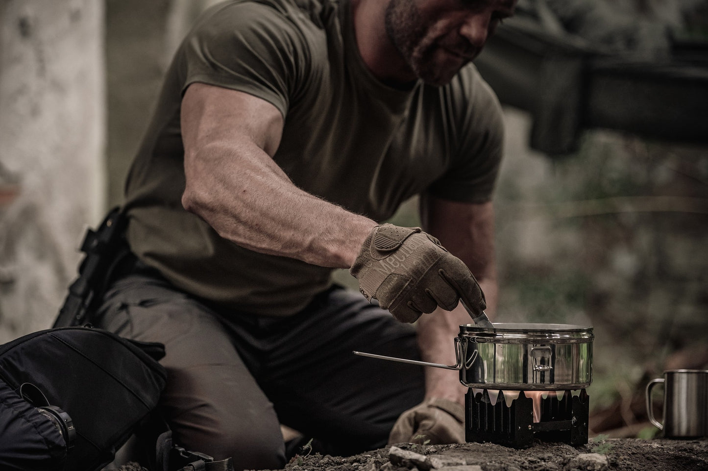 Niezbędnik Badger Outdoor Military Steel 4MCS