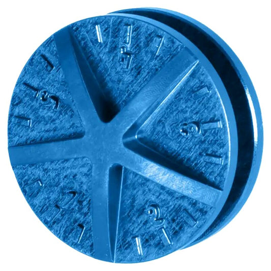 Pokrętło regulacji Hop-Up Storm CNC do replik PC1 - Blue