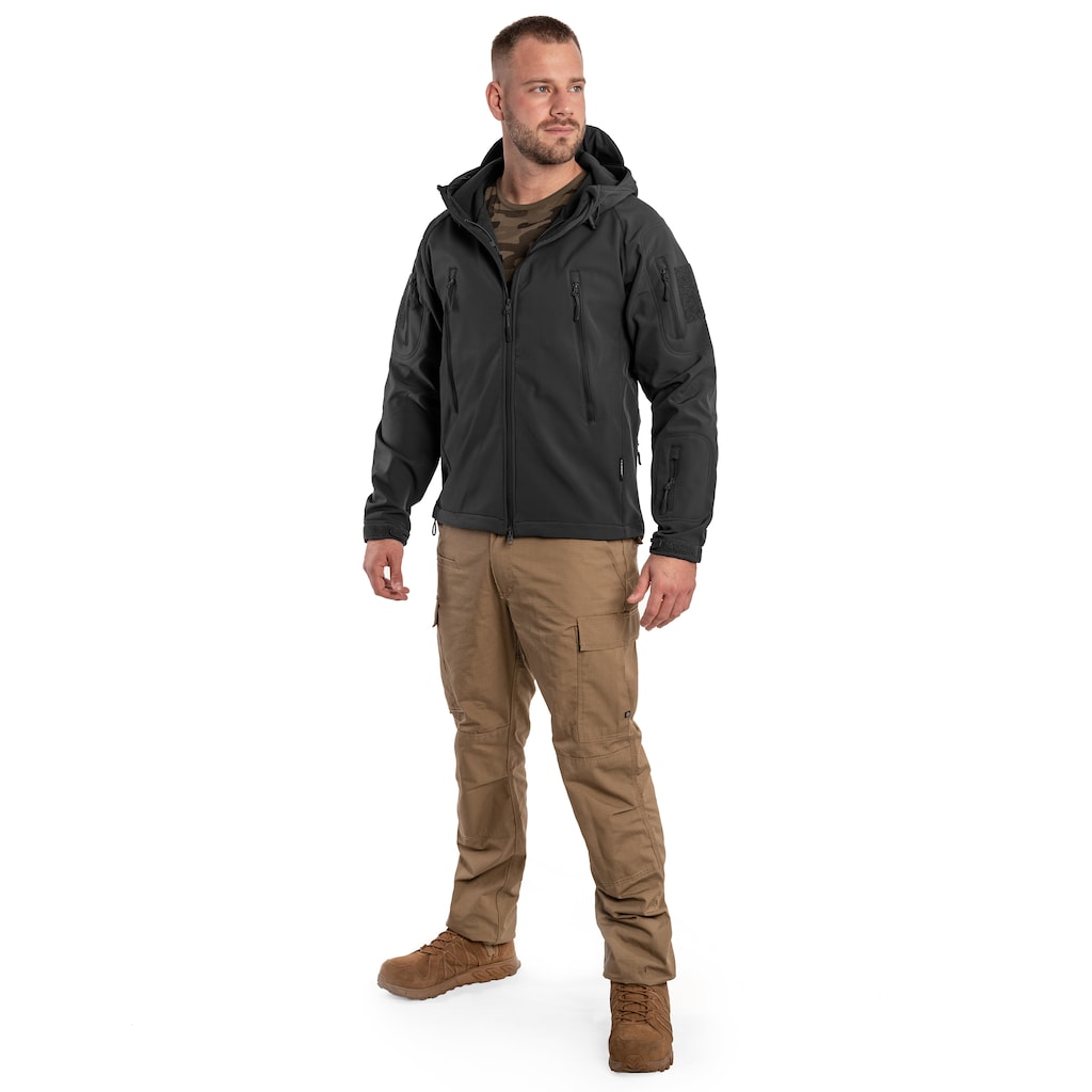Kurtka Texar Softshell Falcon - Black