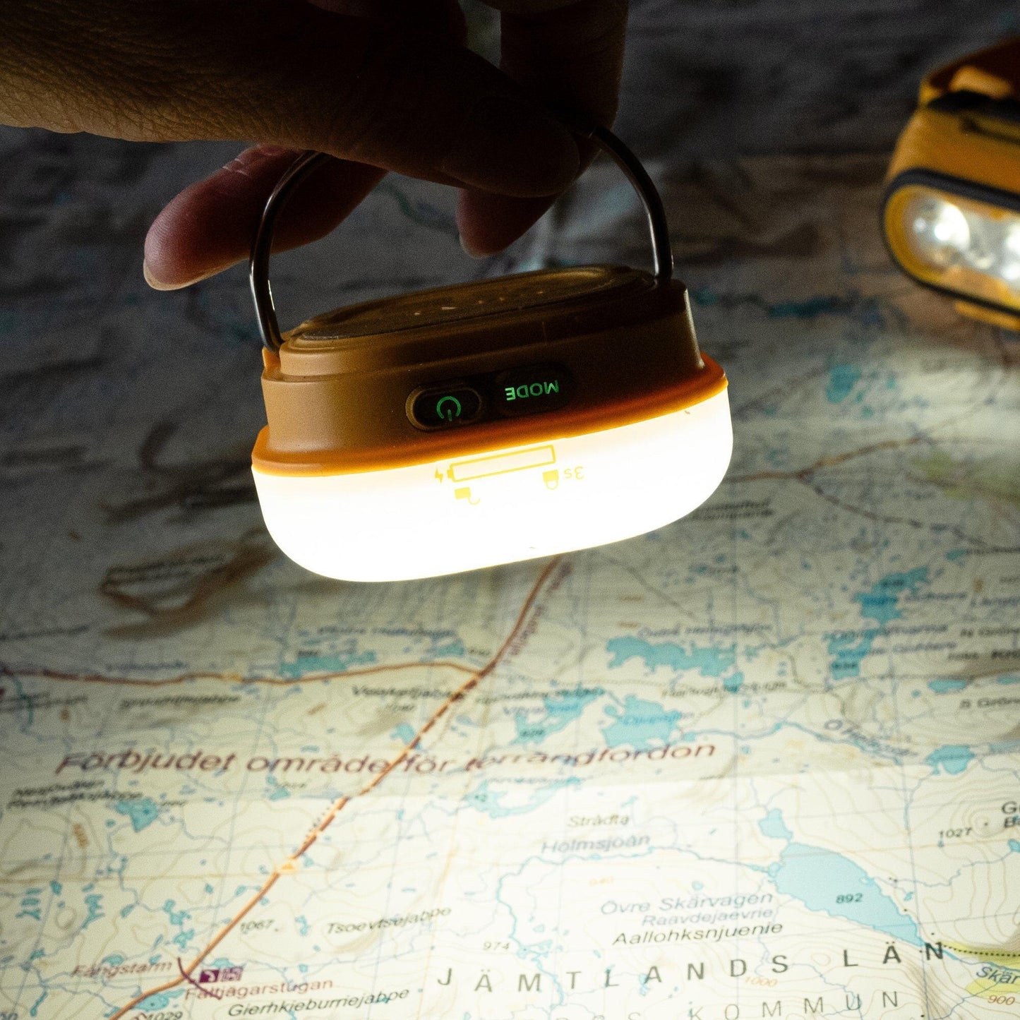 Lampa Silva Glow Recharge Yellow - 350 lumenów