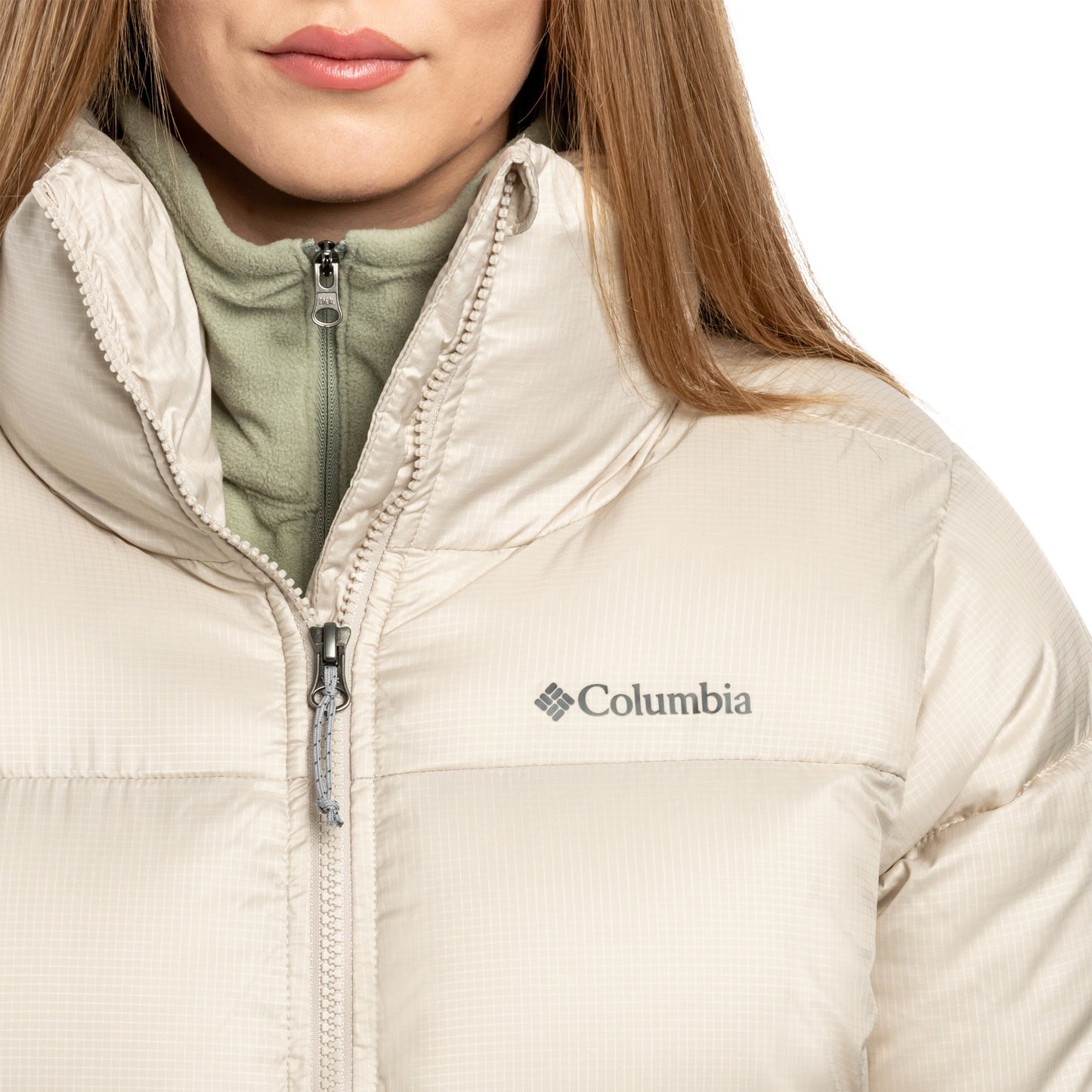 Kurtka damska Columbia Puffect II Full Zip Jacket - Dark Stone