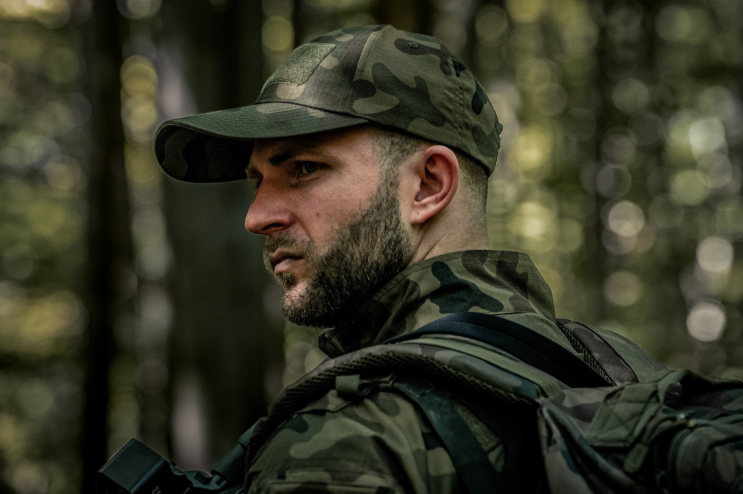Czapka z daszkiem Mil-Tec Tactical Baseball Cap - wz.93 Pantera PL Woodland