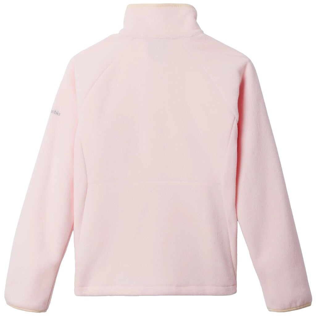 Polar dziecięcy Columbia Youth Fast Trek IV Full Zip - Satin Pink/Chalk