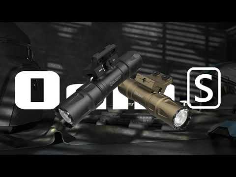 Latarka na broń Olight Odin S Matte Black z montażem Picatinny - 1500 lumenów