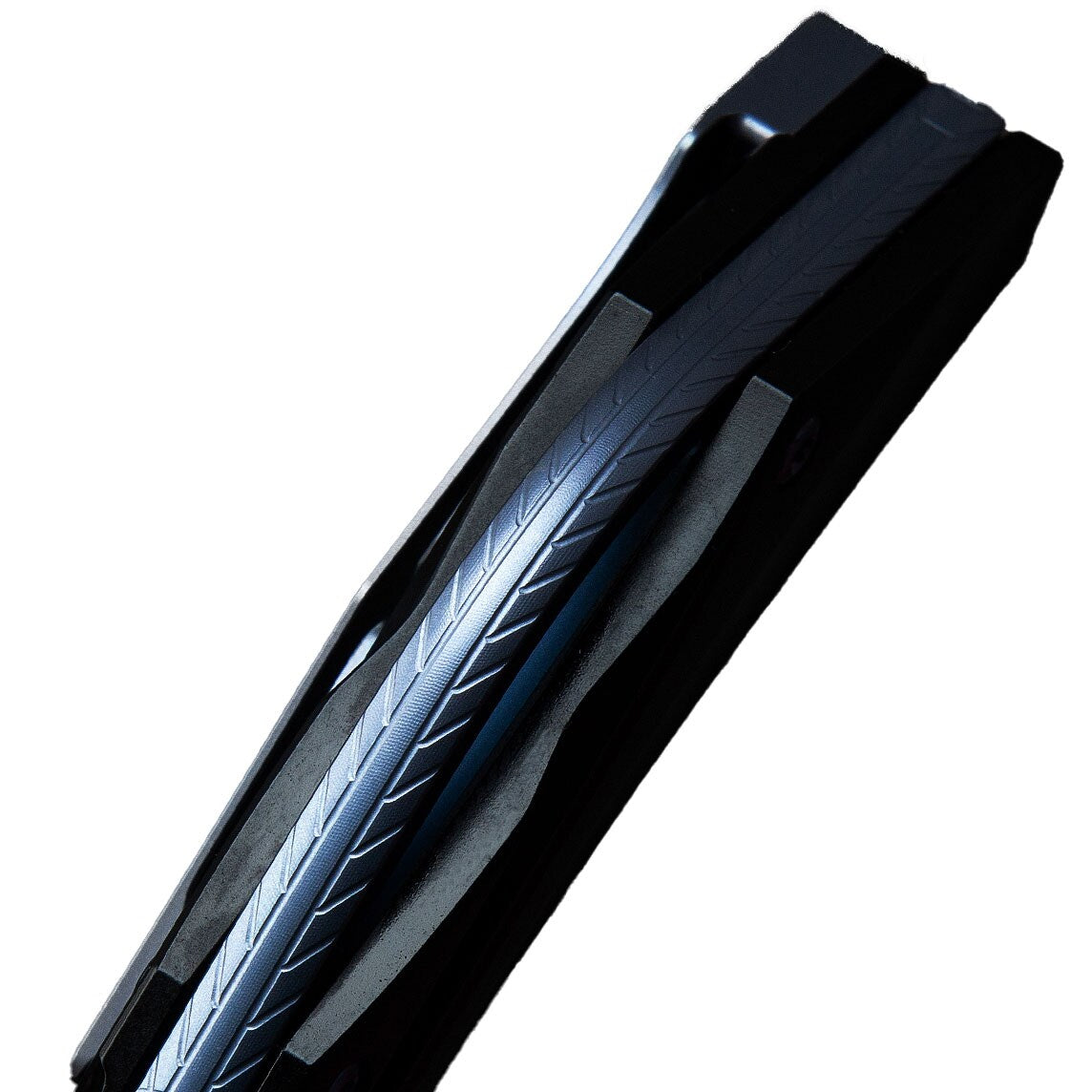 Nóż składany Bestech Knives Vigil - Satin Blade/Black Titanium