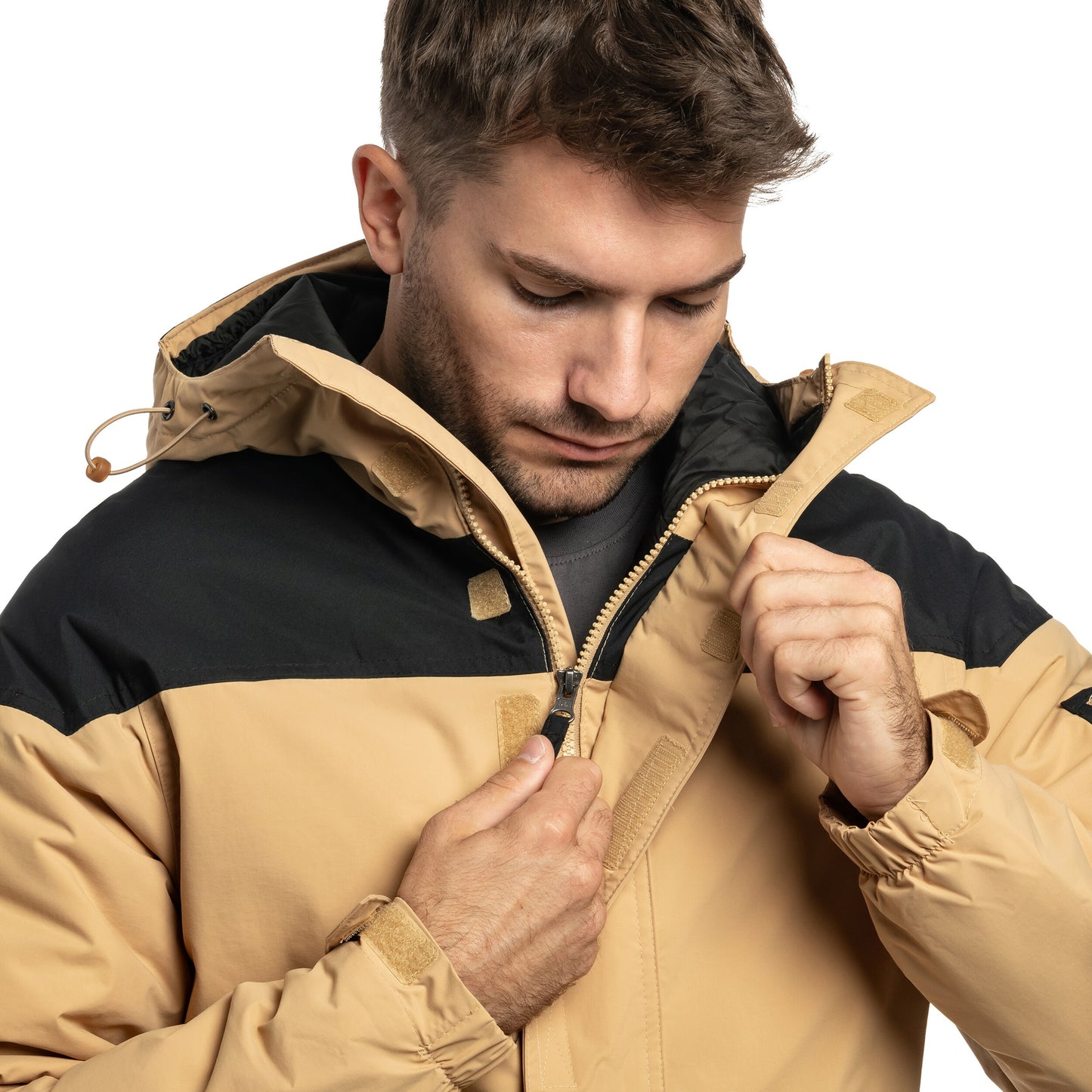 Kurtka Columbia Challenger II Pullover Anorak - Canoe/Black