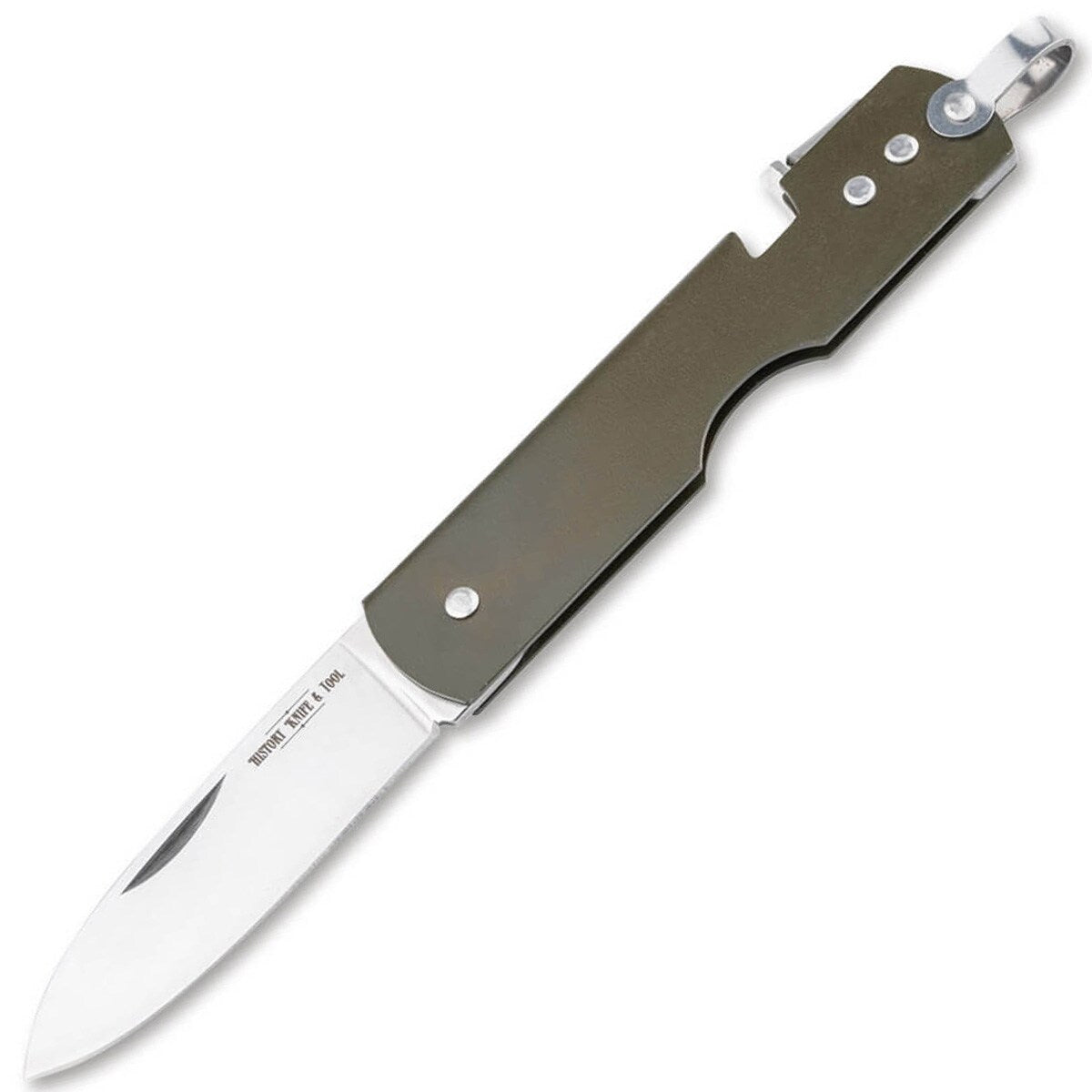 Nóż składany History Knife & Tool Japanese Army Pen Knife Can Opener