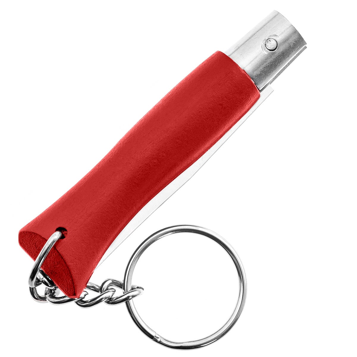 Nóż składany Opinel No.4 Colorama Inox Brelok - Red
