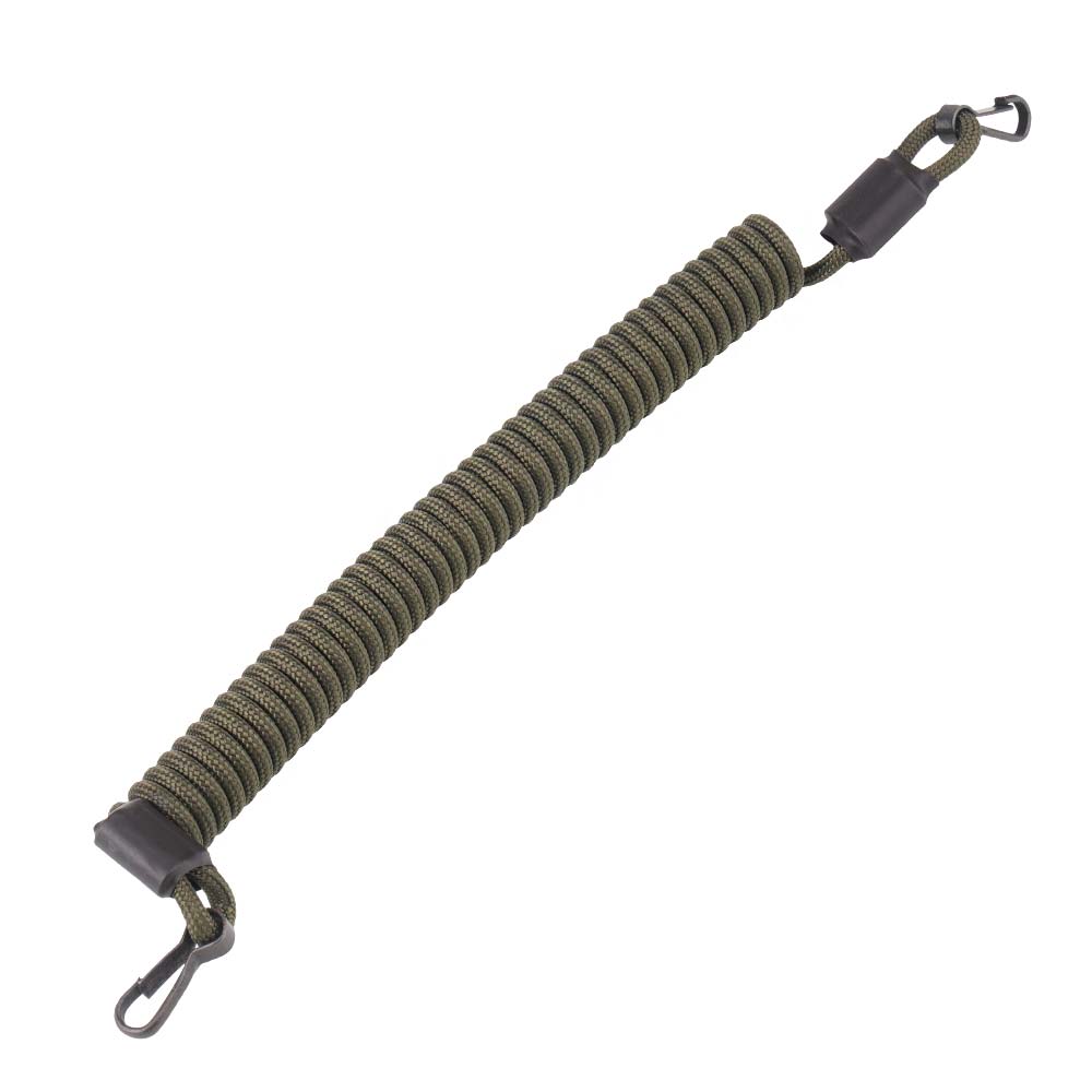 Smycz taktyczna EDCX z karabińczykami - Army Green - 3083