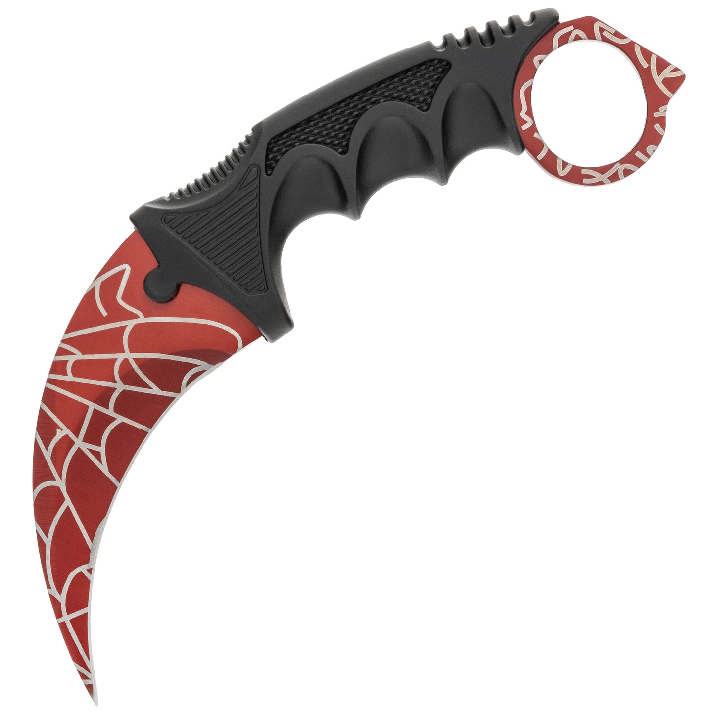 Nóż Karambit CS:GO - Spider Web Red